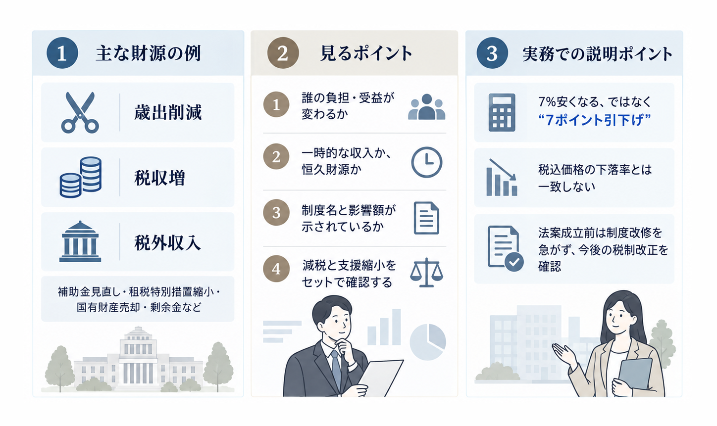 「赤字国債以外の財源」をどう読むか